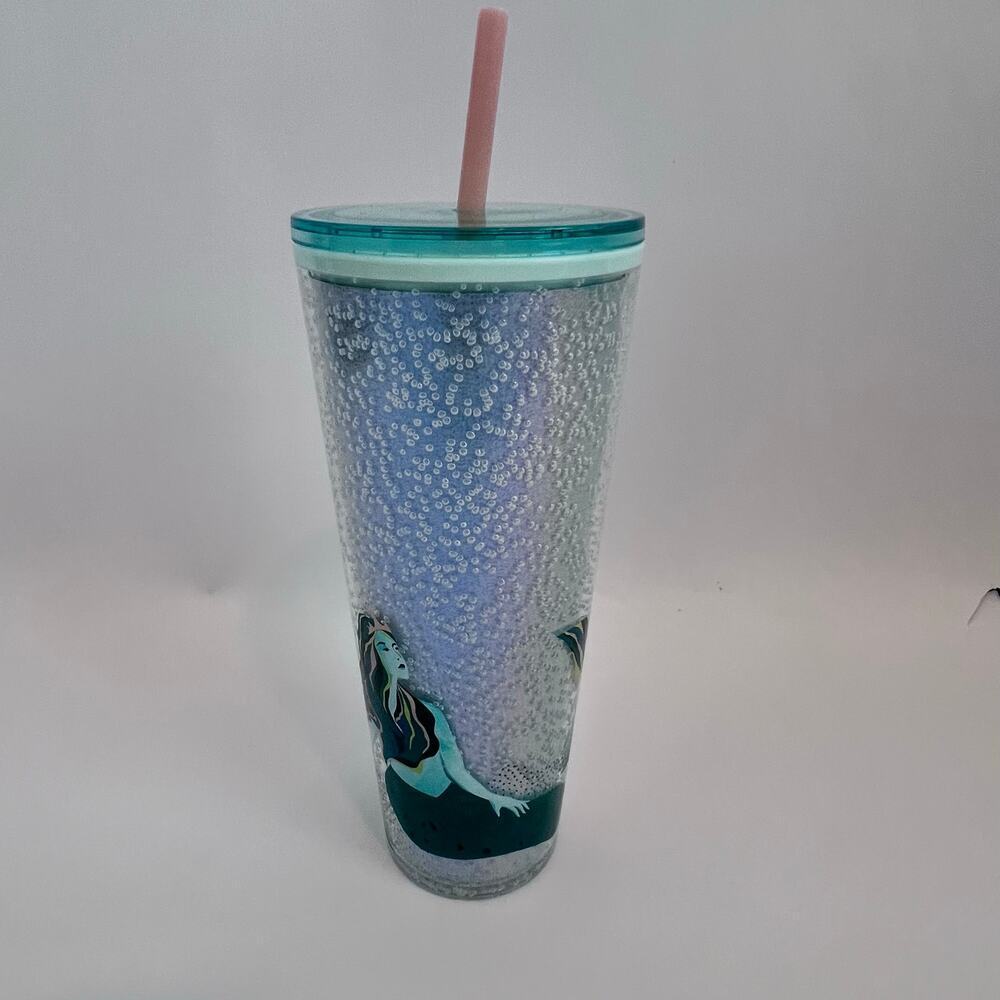 STARBUCKS 2024 ANNIVERSARY MINT GREEN BUBBLESEED SIREN TUMBLER VENTI 24OZ NEW - Picture 1 of 10